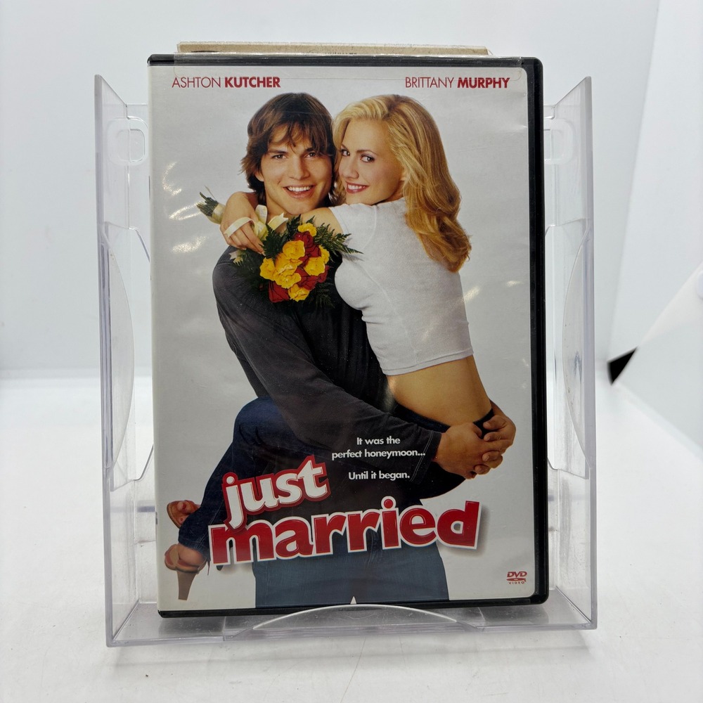 Just Married DVD 2003 Ashton Kutcher Brittany Murphy Widescreen Full Screen